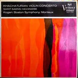Khachaturian: Violin Concerto / Saint-Saëns: Havanaise von Արամ Խաչատրյան – Album Cover