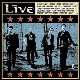 V von Live – Album Cover