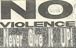 Never Give It Up! von No Violence – Album Cover