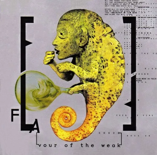 FLAvour of the Weak von Front Line Assembly – Album Cover