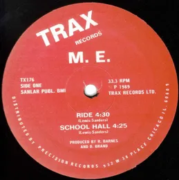 Ride von M.E. – Album Cover