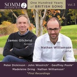One Hundred Years of British Song, Vol. 3 von Peter Dickinson – Album Cover