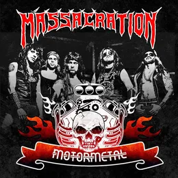 Motormetal von Massacration – Album Cover