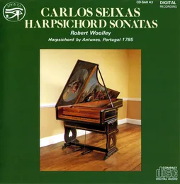 Harpsichord Sonatas von Robert Woolley – Album Cover