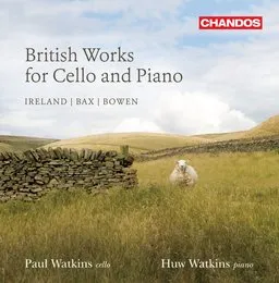 British Works for Cello and Piano, Volume 2 von Edwin York Bowen – Album Cover