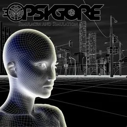 Simulacra and Simulation von Psygore – Album Cover