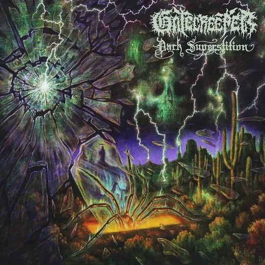 Dark Superstition von Gatecreeper – Album Cover