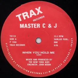 When You Hold Me von Master C & J – Cover