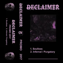 Promo 2017 von Declaimer – Cover
