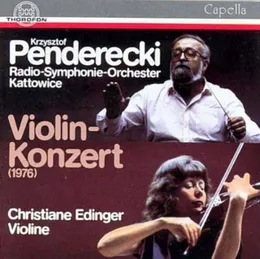 Violin-Konzert von Krzysztof Penderecki – Album Cover