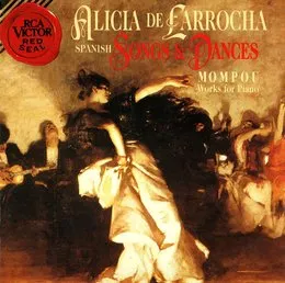 Spanish Songs and Dances von Frederic Mompou – Album Cover