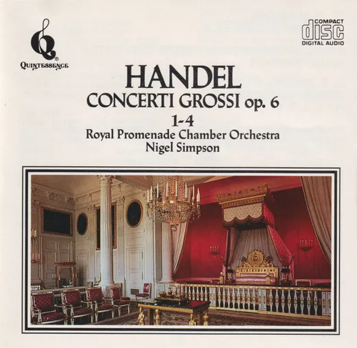 Concerti Grossi Op. 6 Nos 1 - 4