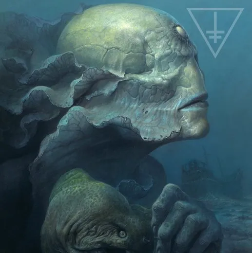 Cursed Below the Waves von Drowning the Light – Album Cover