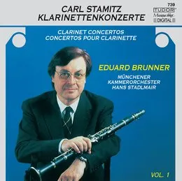 Clarinet Concertos, Vol. 1 von Carl Stamitz – Album Cover