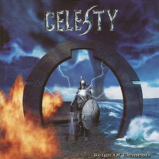 Reign of Elements von Celesty – Album Cover