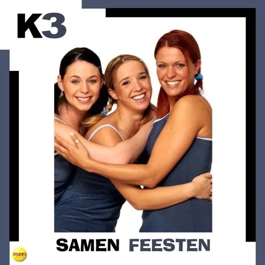 Samen feesten von K3 – Album Cover