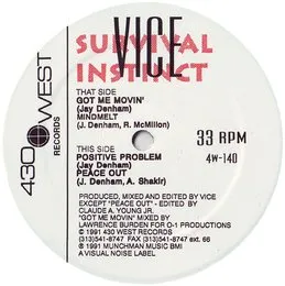 Survival Instinct von Vice – Album Cover