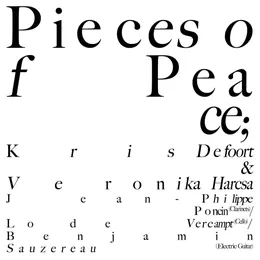Pieces of Peace von Kris Defoort – Album Cover