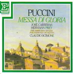 Messa di Gloria von Hermann Prey – Album Cover