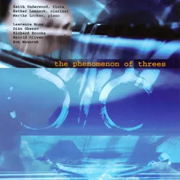 The Phenomenon of Threes von Lawrence Moss – Album Cover