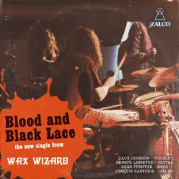 Blood and Black Lace von Wax Wizard – Cover