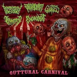 Guttural Carnival von Traumatomy – Album Cover