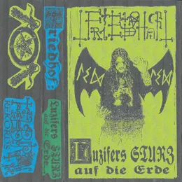 Luzifers Sturz auf die Erde von Hexenritter – Album Cover