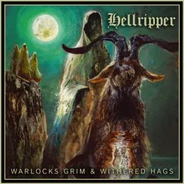 Warlocks Grim & Withered Hags von Hellripper – Album Cover