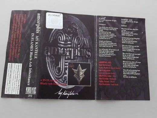 My Kantele / Black‐Ash Inheritance von Amorphis – Album Cover