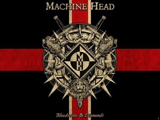 Bloodstone & Diamonds von Machine Head – Album Cover