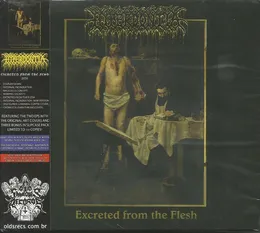 Abhorrence Veil / Excreted from the Flesh von Hyperdontia – Album Cover