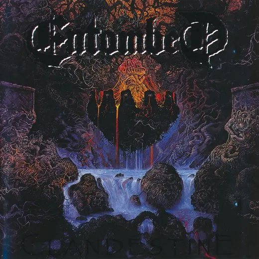 Clandestine von Entombed – Album Cover
