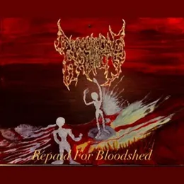 Repaid For Bloodshed von Devouring Humanity – Album Cover