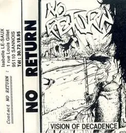 Vision of Decadence von No Return – Cover