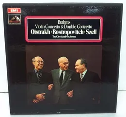 Double Concerto in A minor, Op. 102 von Мстислав Ростропович – Album Cover