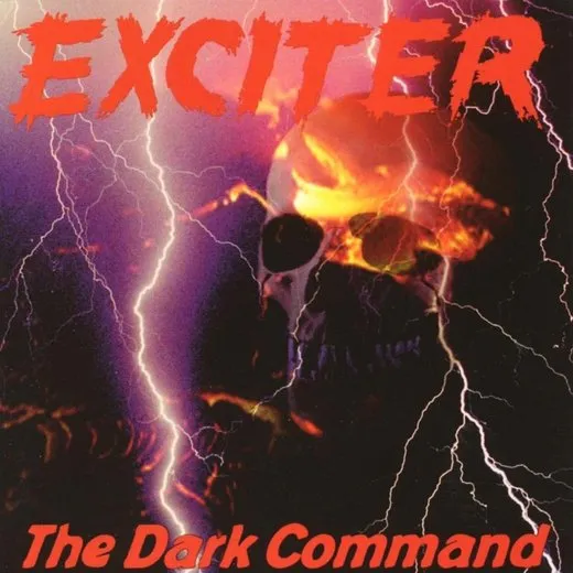 The Dark Command von Exciter – Album Cover