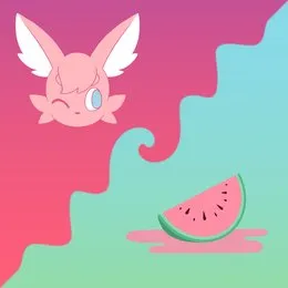 Pink and Blue EP von Mélonade – Cover