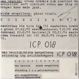 Coincidents von Misha Mengelberg – Album Cover