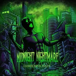 Corrosive Hate von Midnight Nightmare – Album Cover