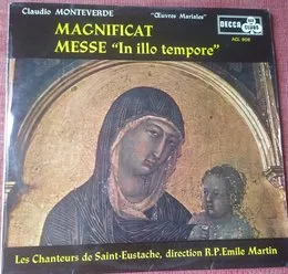 Magnificat / Messe "In illo tempore" von Claudio Monteverdi – Album Cover