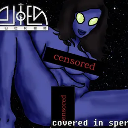 Covered In Sperm von Alien Fucker – Cover