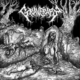 Exhuming Decay von Graverape – Album Cover