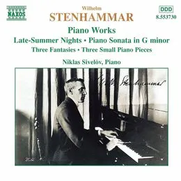 Piano Works von Wilhelm Stenhammar – Album Cover