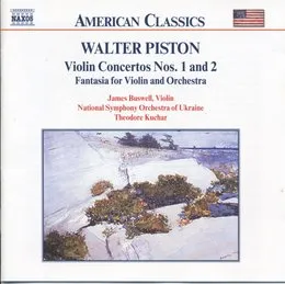 Violin Concertos nos. 1 & 2 / Fantasia for Violin and Orchestra von Walter Piston – Album Cover