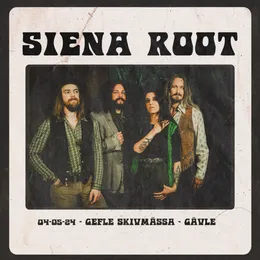 Live at Gefle Skivmässa 2024 von Siena Root – Album Cover