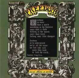 Is More Than a Word von Freedom – Album Cover