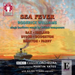 Sea Fever: Roderick Williams Sings Baritone Songs by British Composers von Hubert Parry – Album Cover