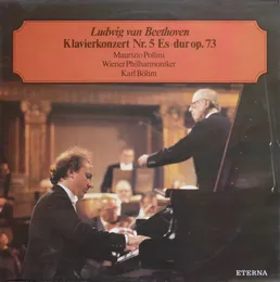 Klavierkonzert no. 5 Es-Dur op. 73 von Maurizio Pollini – Album Cover
