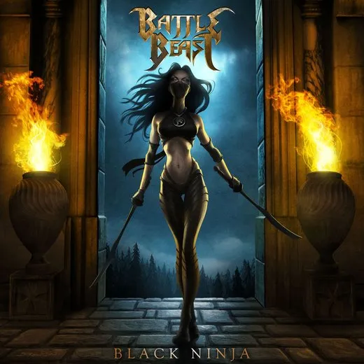 Black Ninja von Battle Beast – Album Cover