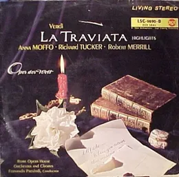 La traviata von Anna Moffo – Album Cover